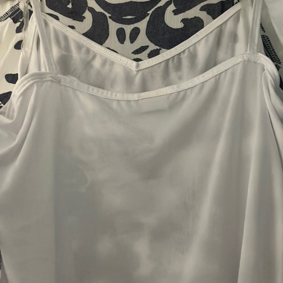 Like New Women’s Small Liz Claiborne Blue and White Bohemian Style Blouse - Picture 8 of 8